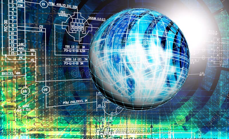 Technik des industriellen entwerfenden Internetanschlusses lizenzfreie stockfotografie Technik des industriellen entwerfenden Internetanschlusses lizenzfreie stockfotografie