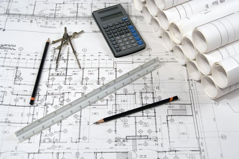 Technik-und Architektur-Zeichnungen lizenzfreies stockfoto Technik-und Architektur-Zeichnungen lizenzfreies stockfoto