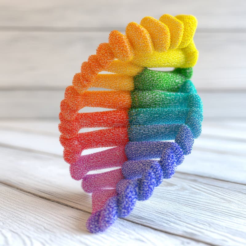 Techniques for Cocktail Bartending. The concept of AI in healthcare cybersecurity. A vibrant DNA model with colorful royalty free stock images