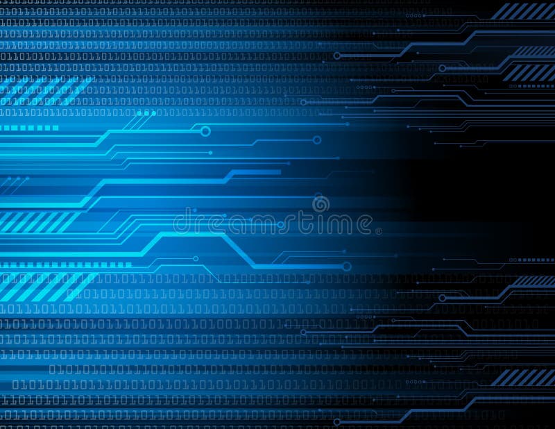 Technology Digital Background stock illustration