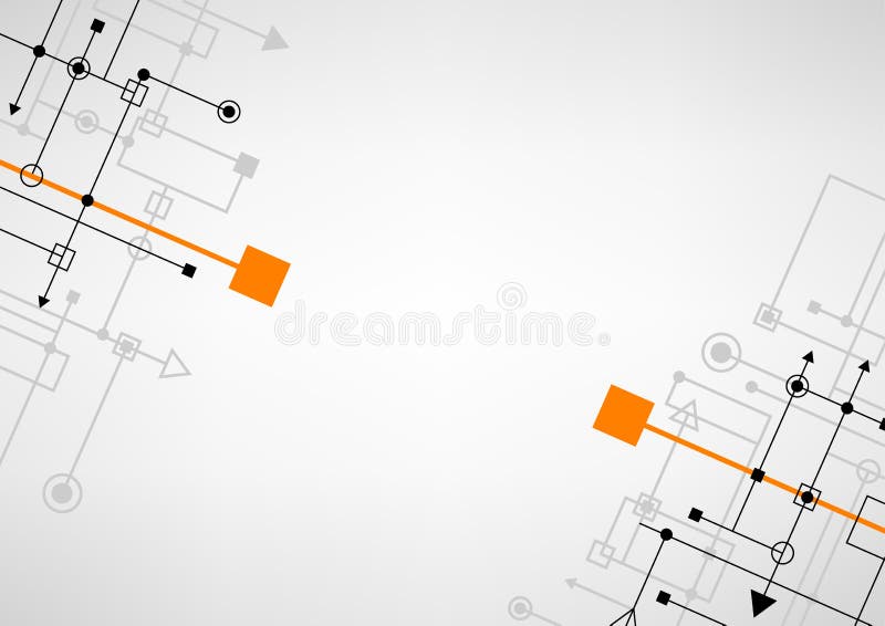 Techno łączy tło ilustracji Techno łączy tło ilustracji