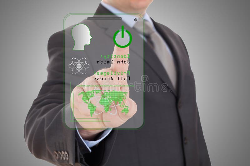 Technologia dostęp dla ochrony obrazy stock Technologia dostęp dla ochrony obrazy stock