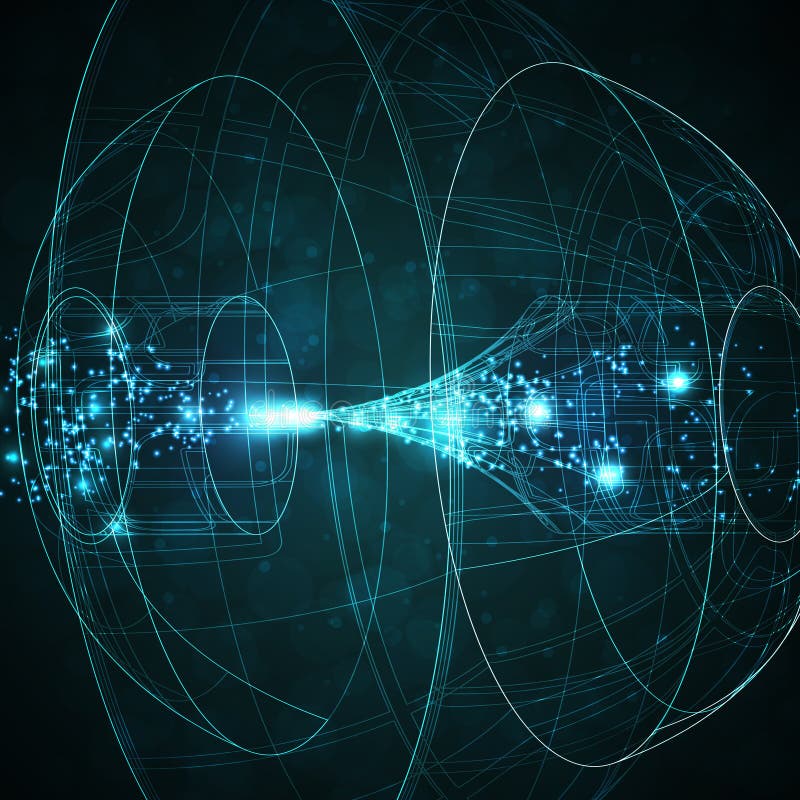 Technologie abstraite illustration libre de droits Technologie abstraite illustration libre de droits