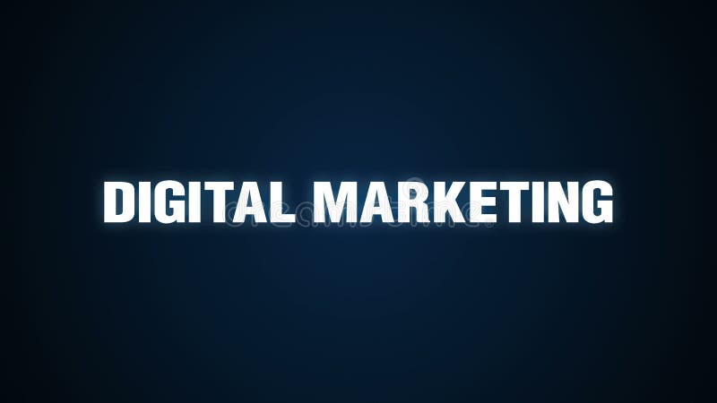 Technologie, Bloggen, Sociale media, Multikanaal, Mobiel, Tekstanimatie '' DIGITALE MARKETING