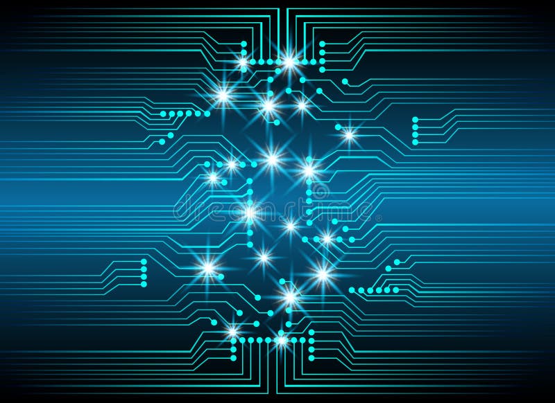 Technologie numérique abstraite de vitesse de cyber salut, conce de sécurité de cyber illustration de vecteur Technologie numérique abstraite de vitesse de cyber salut, conce de sécurité de cyber illustration de vecteur