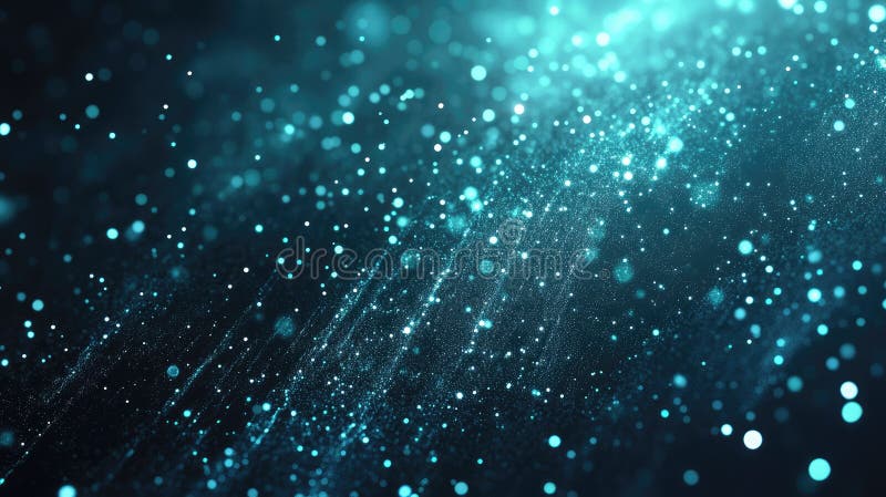 Technologie-Partikel abstrakte Hintergrund ai generieren lizenzfreie abbildung