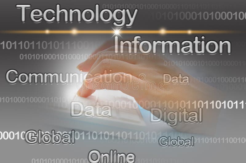 Technologiehintergrund stockfotografie