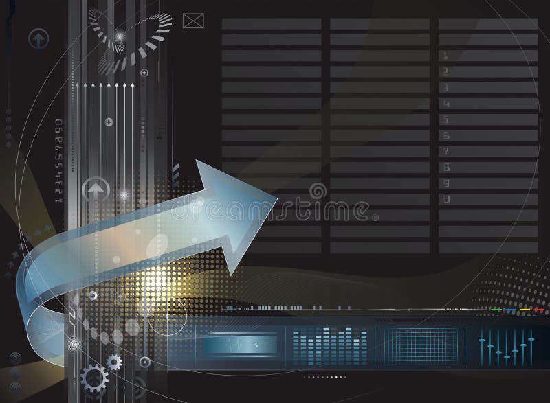Technology Background stock illustration Technology Background stock illustration