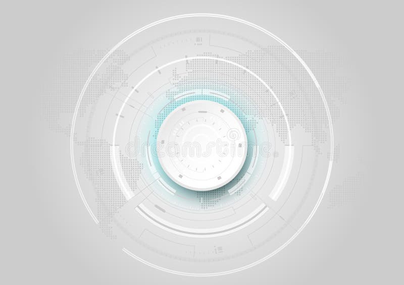 Technology concept background abstract digital internet communication hi tech royalty free illustration