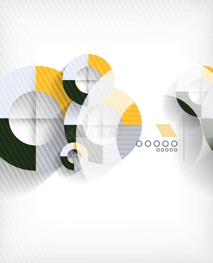 Technology geometric shape abstract background royalty free illustration