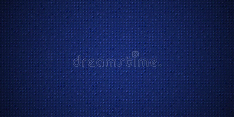 Abstract grid pixel pattern background. Vector illustration element with square, geometric mosaic, texture on dark blue color stock illustration