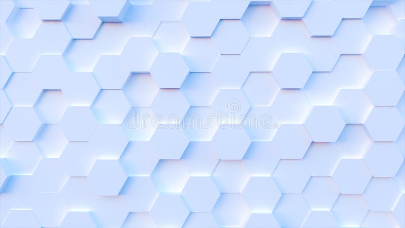 Technology hexagon pattern background stock illustration