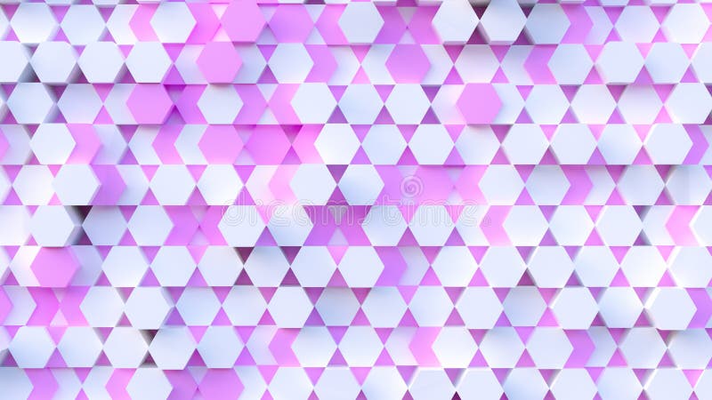 Technology hexagon pattern background stock illustration
