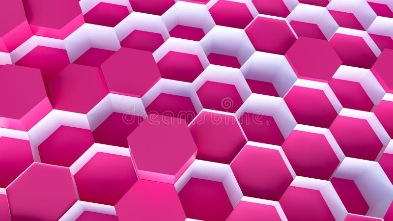 Technology hexagon pattern background royalty free illustration