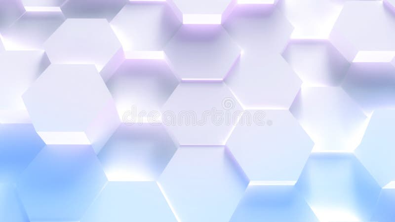 Technology hexagon pattern background royalty free illustration