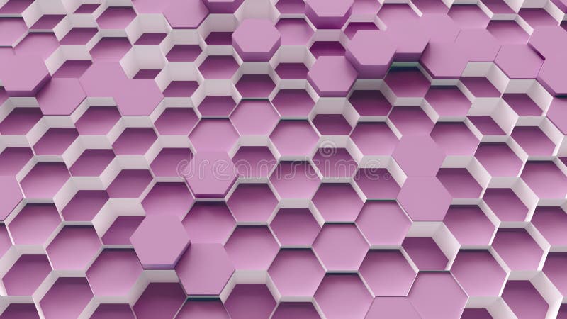 Technology hexagon pattern background royalty free illustration