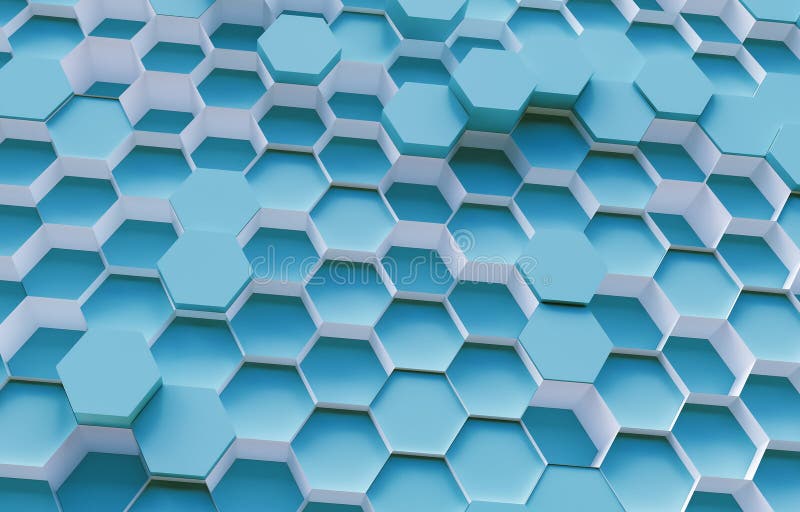 Technology hexagon pattern background vector illustration