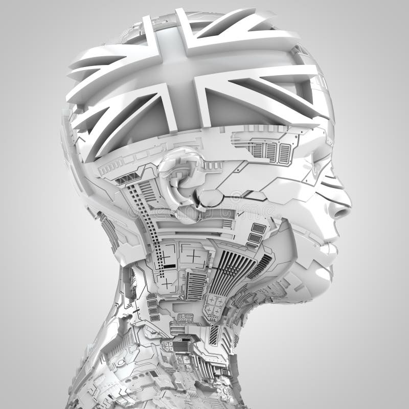 Technology Made in the United Kingdom Stock Illustration Illustration