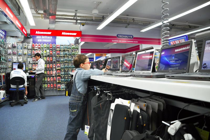 Technology market royalty free stock photos