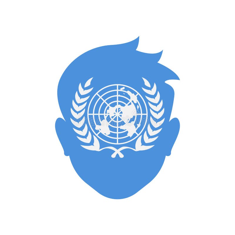 Tecken och symbol för United Nations symbolsvektor som isoleras på vitbac royaltyfri illustrationer Tecken och symbol för United Nations symbolsvektor som isoleras på vitbac royaltyfri illustrationer