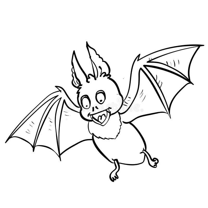 Tecknad film för handteckningsslagträ för det halloween begreppet - vektor Illustrat stock illustrationer Tecknad film för handteckningsslagträ för det halloween begreppet - vektor Illustrat stock illustrationer