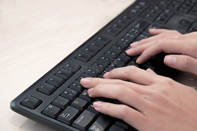 Teclado De Datilografia Imagem De Stock. Imagem De Gerente - 91907411