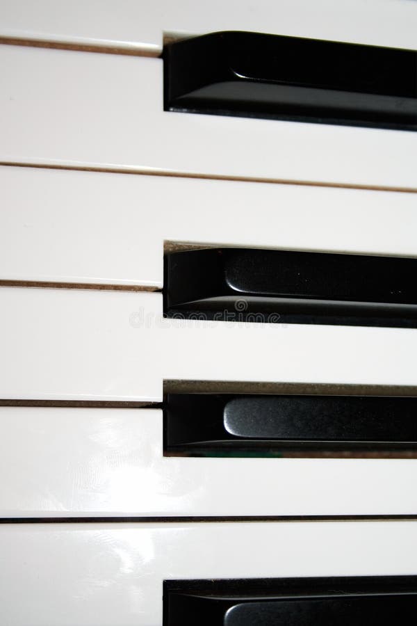 Teclado de piano 3 imágenes de archivo libres de regalías
