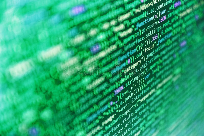 Tecnologie dell'informazione norme di codifica per i siti web. schermata di sviluppo del codice HTML reale. programmatore che digi immagini stock