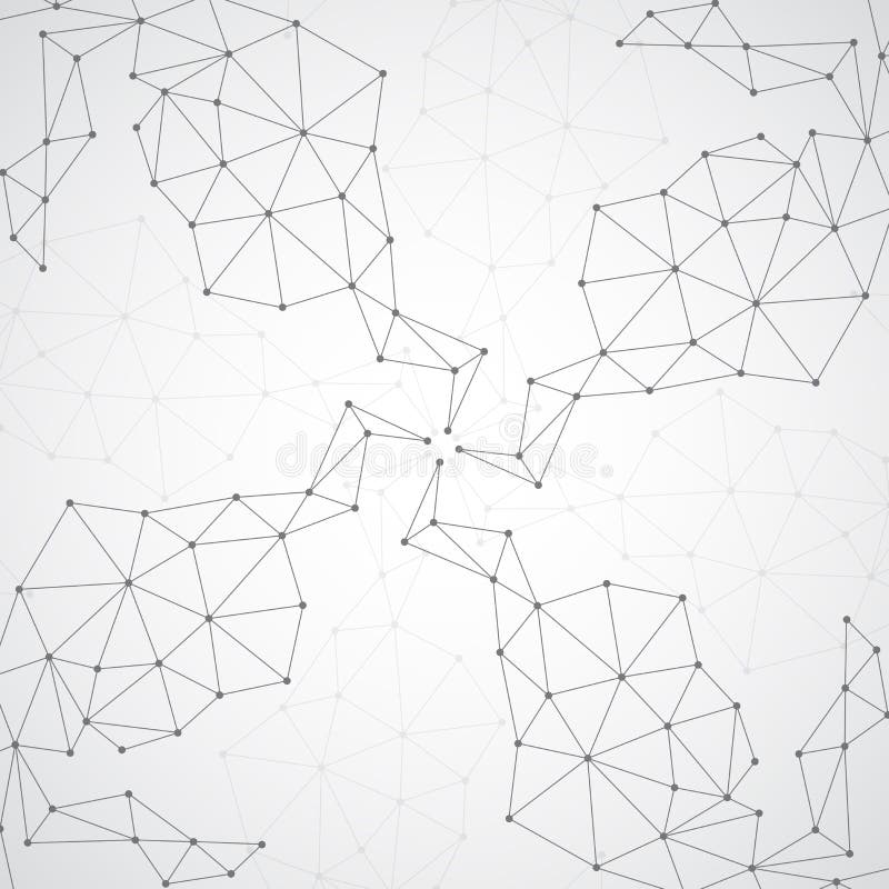 Tecnology grey background. Molecule and communication background. Graphic background for your design. Gene sequence stock images, royalty-free photos and pictures