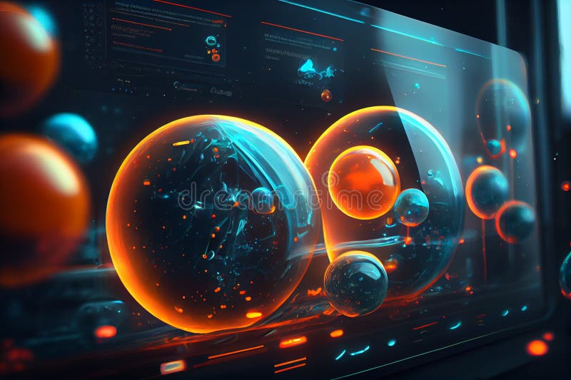 Tecnología abstracta de datos digitales y fondo de big data creado con ai generativo. Tecnología abstracta de datos digitales y gran trasfondo de datos creado con tecnología ai generativa