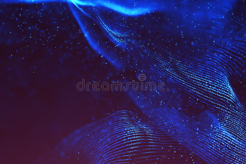 Abstract 3d rendering technology plexus violet gradient dynamic digital surface on black background,  geometrical shape with lines particles futuristic background. Abstract 3d rendering technology plexus violet gradient dynamic digital surface on black background,  geometrical shape with lines particles futuristic background