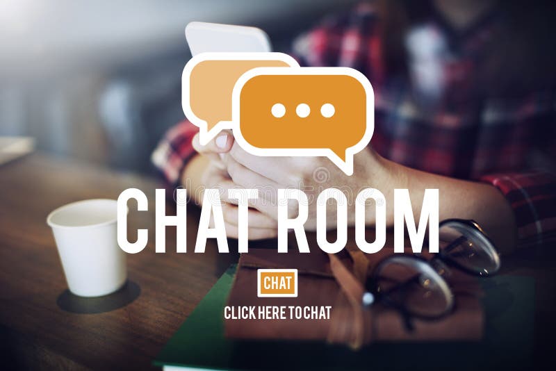 Tecnología en línea C de la conexión de la comunicación de la mensajería de la sala de chat fotografía de archivo Tecnología en línea C de la conexión de la comunicación de la mensajería de la sala de chat fotografía de archivo