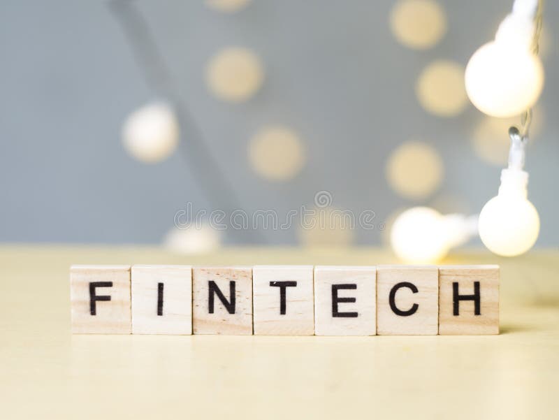 Tecnología Fintech, concepto de las finanzas de las citas de las palabras del negocio imagenes de archivo Tecnología Fintech, concepto de las finanzas de las citas de las palabras del negocio imagenes de archivo