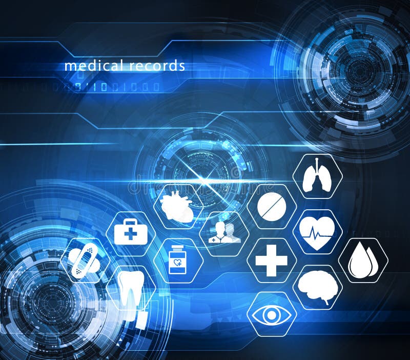 Tecnología futurista de la atención sanitaria