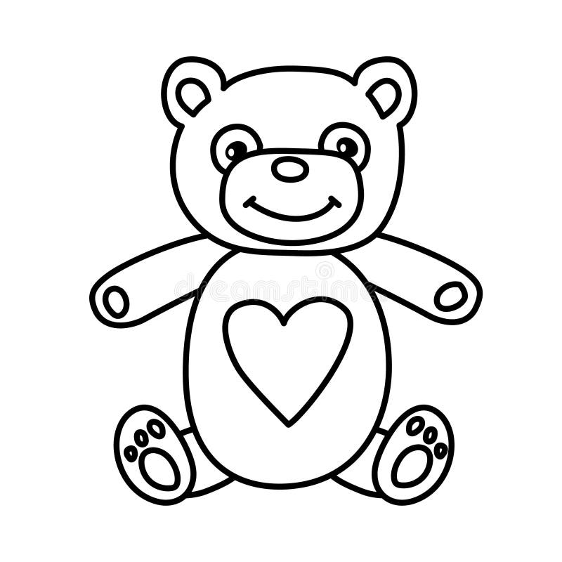 teddy bear coloring pages