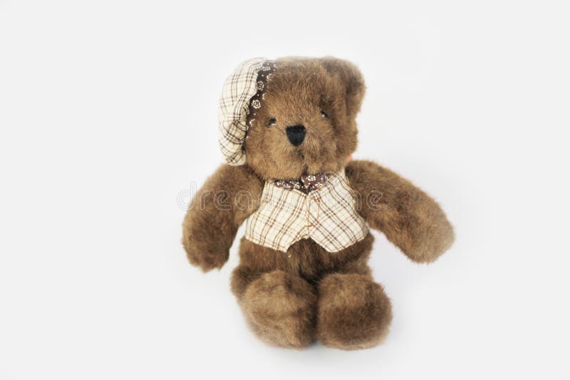 Cute teddy beardoll stock photo. Image of pine, teddy 76282834