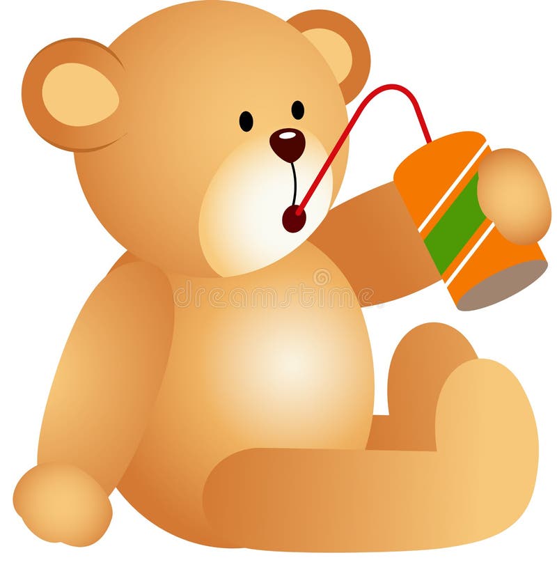 Clipart Bear With Drink