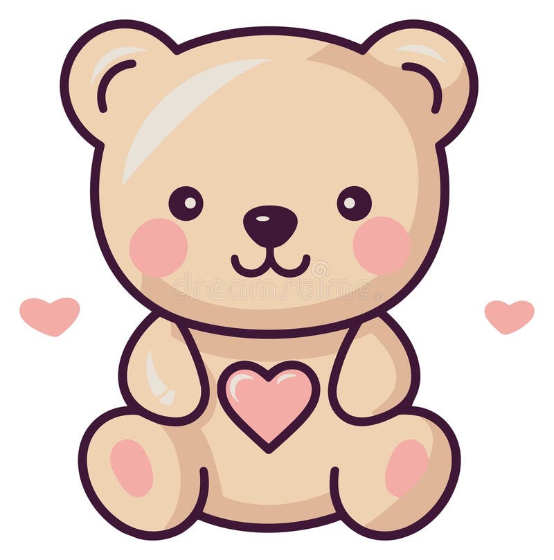 Teddy Bear Love Heart stock image. Image of companionship 305686021