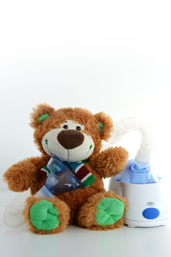 Oxygen mask on a bear stock photo Image of healthcare 