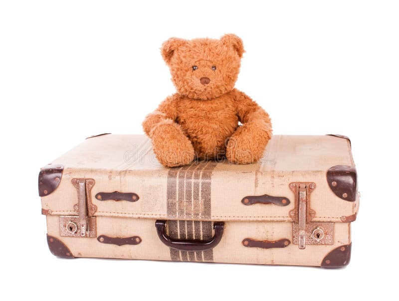 418 Teddy Bear Suitcase White Stock Photos Free & RoyaltyFree Stock