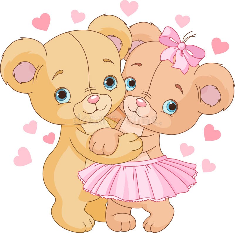 Teddy Bears In Love Stock Photo Image 28653040