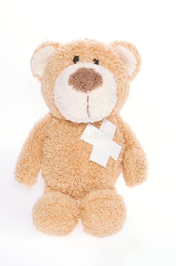 Teddybär hearted gebrochen