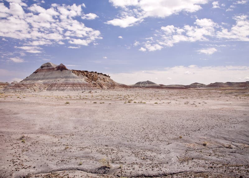 Tee-Pee Hills Petrified Forest National Park royalty free stock photography
