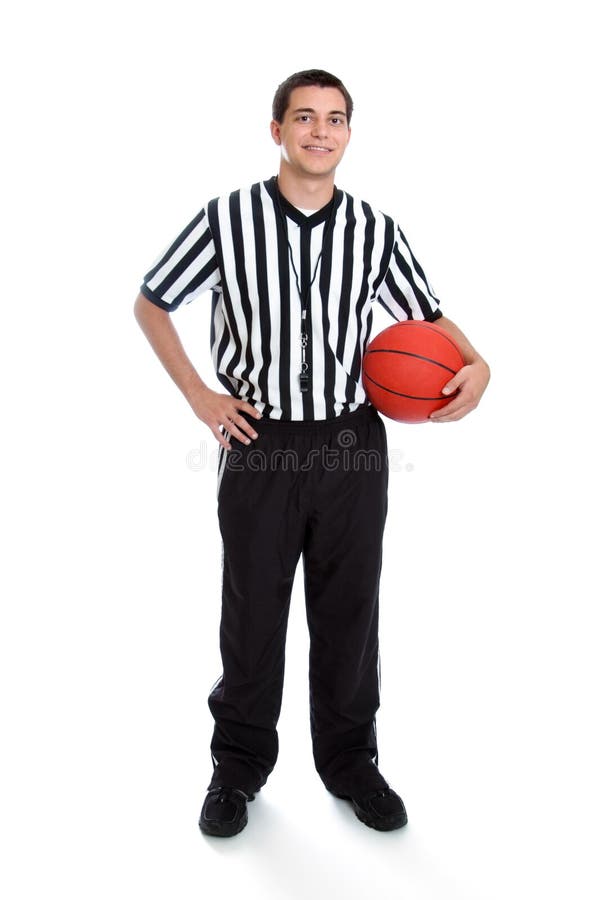 Teen basketball referee stock image. Image of hand, teenage - 22389321