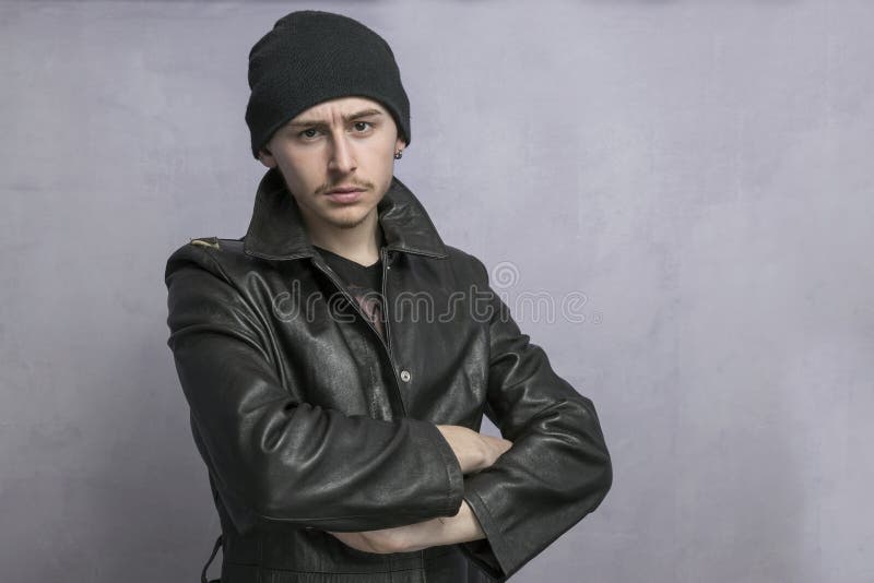 Teen boy problem stock photos