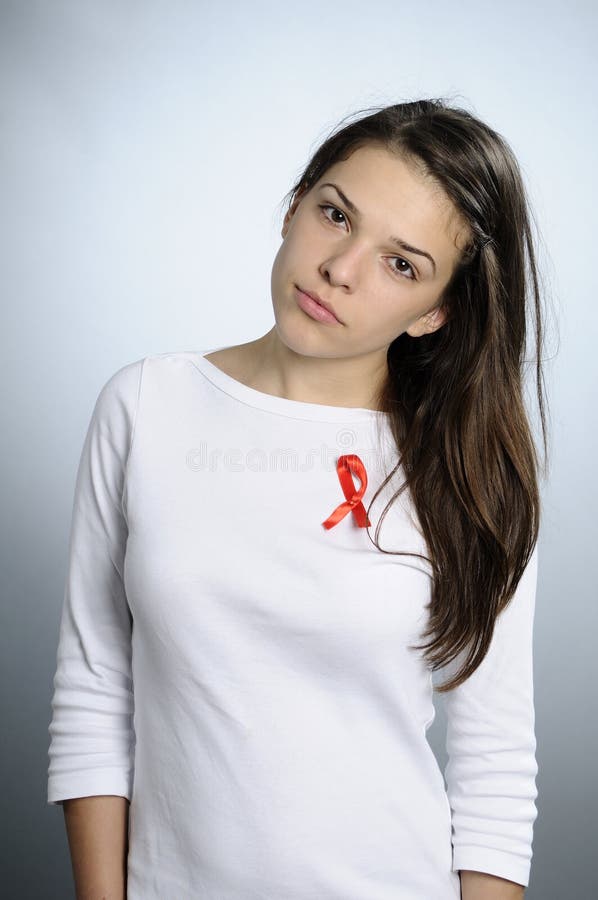 Teen fighting against aids