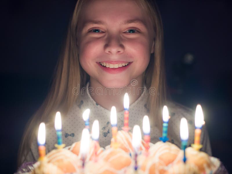 Birthday Card ~ Cake Candles ~ Female Women Girl Teenager Teen FREE P&P 