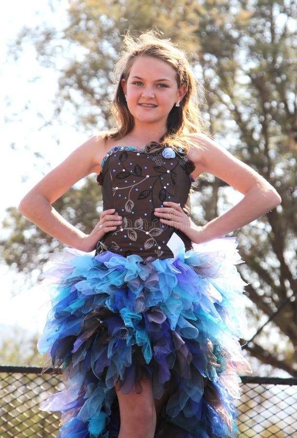 Teen Girl Beauty Pageant at Festival South Africa Editorial Stock Image ...