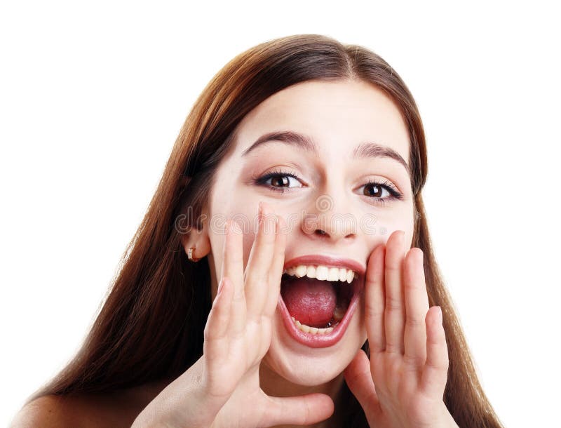 Teen Girl Loud Screaming Stock Im teen pic Teen Girl Loud Screaming Stock Im image