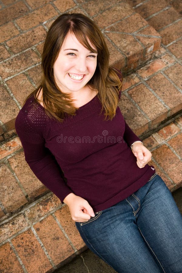 Teen Girl Portrait stock photo. Image of hair, person - 11305078